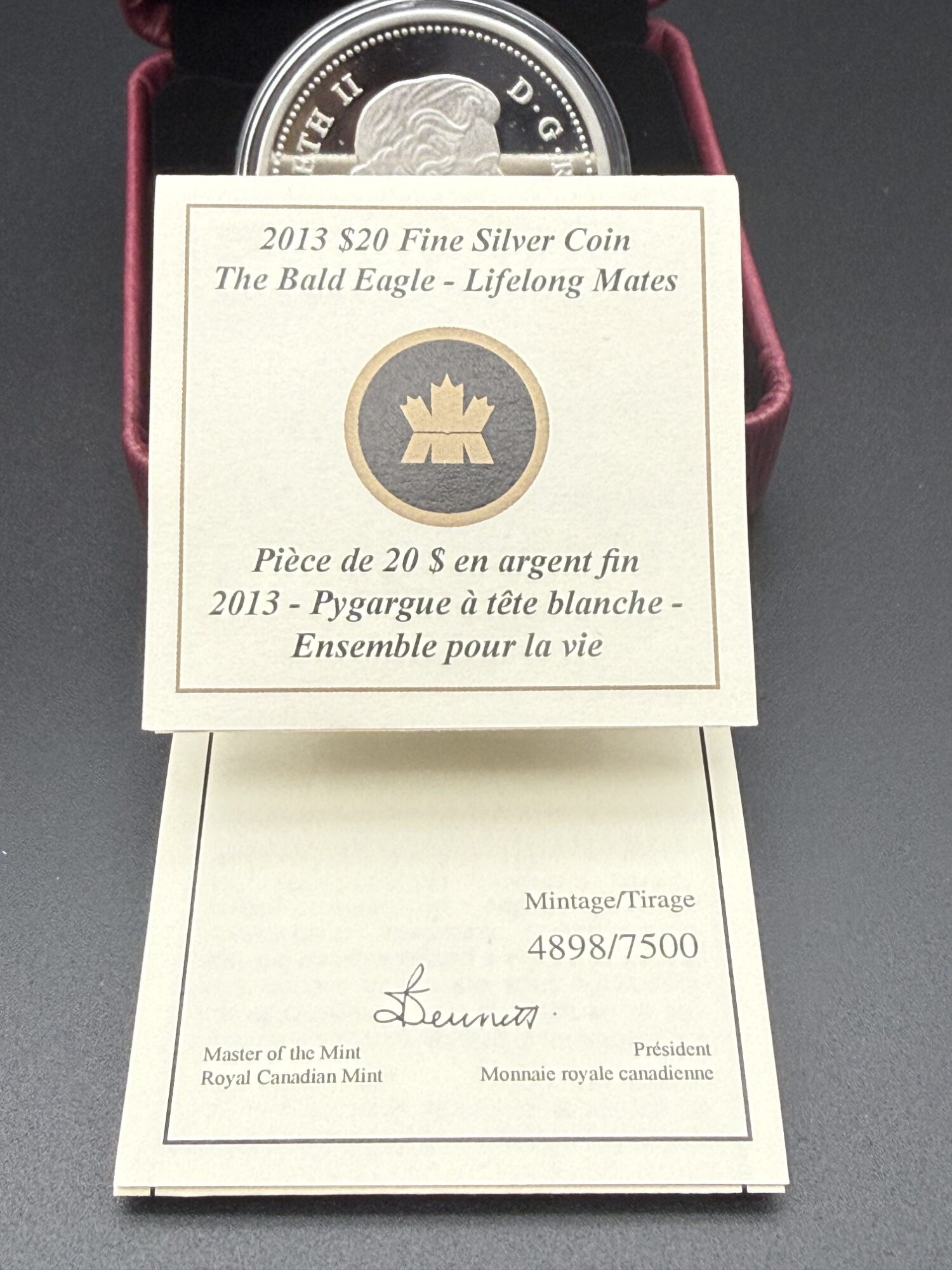 PIÈCE EN ARGENT 2013 – Image 3