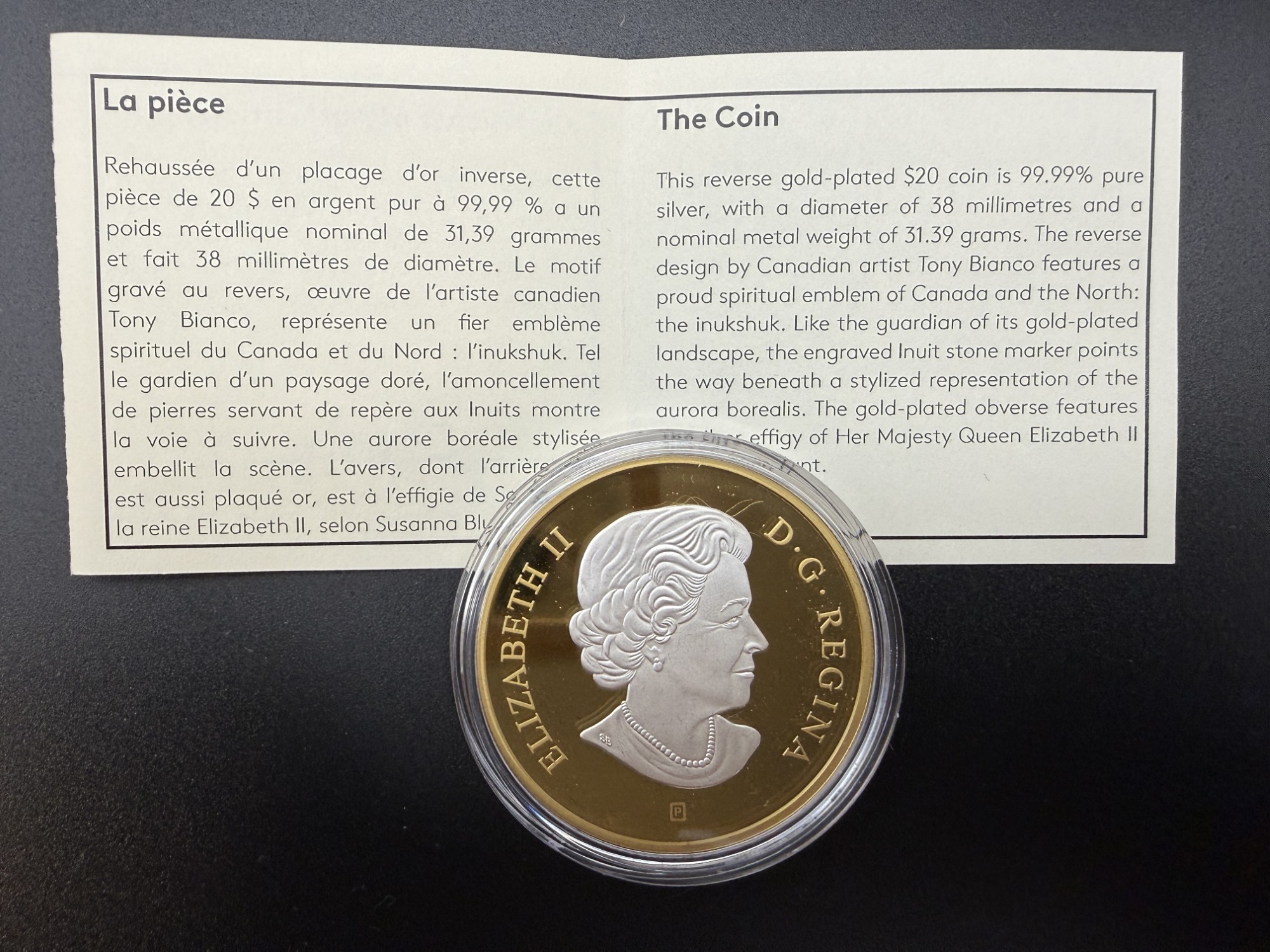 PIÈCE EN ARGENT 2018 – Image 3