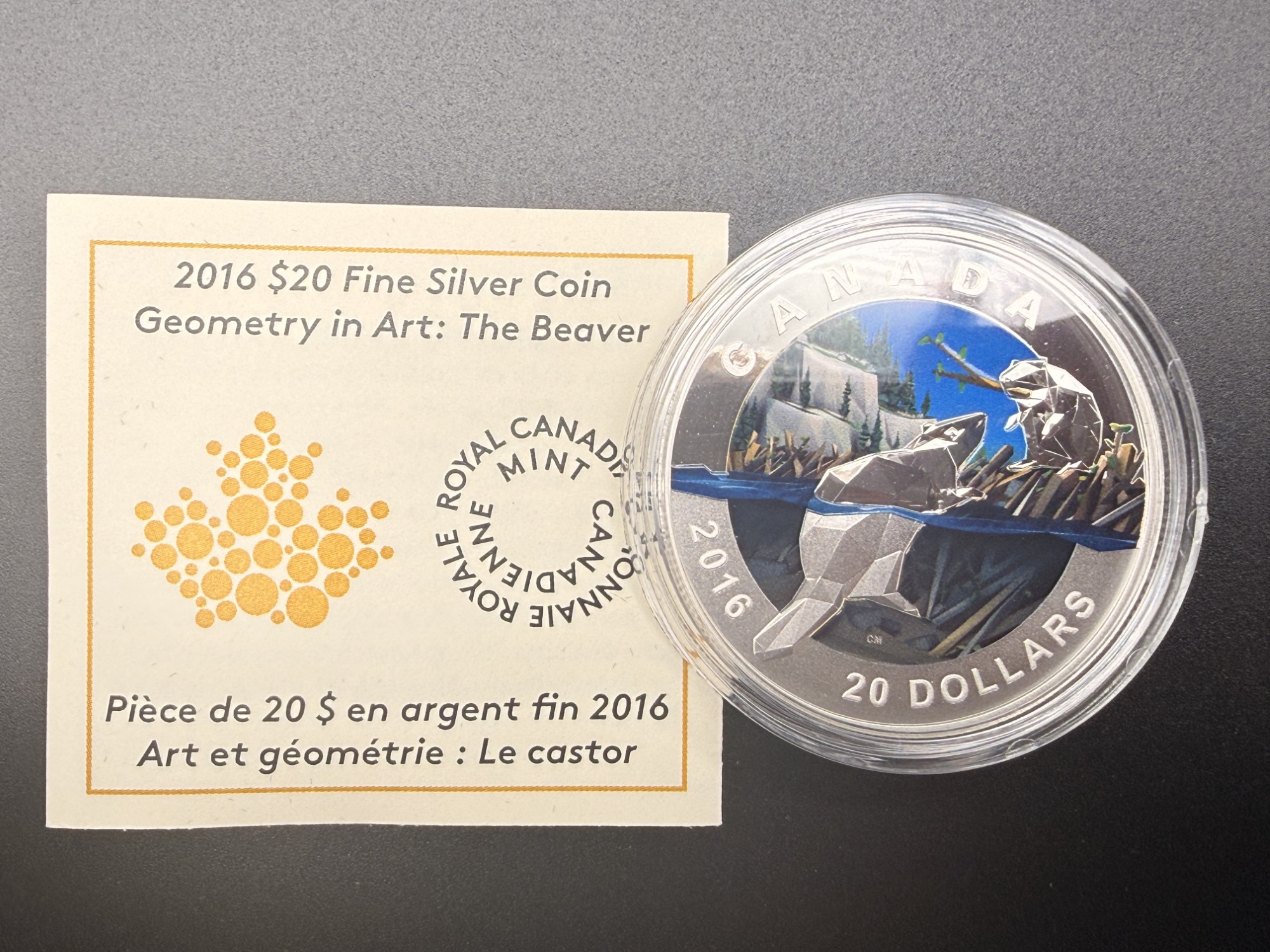 PIÈCE EN ARGENT 2016 – Image 2