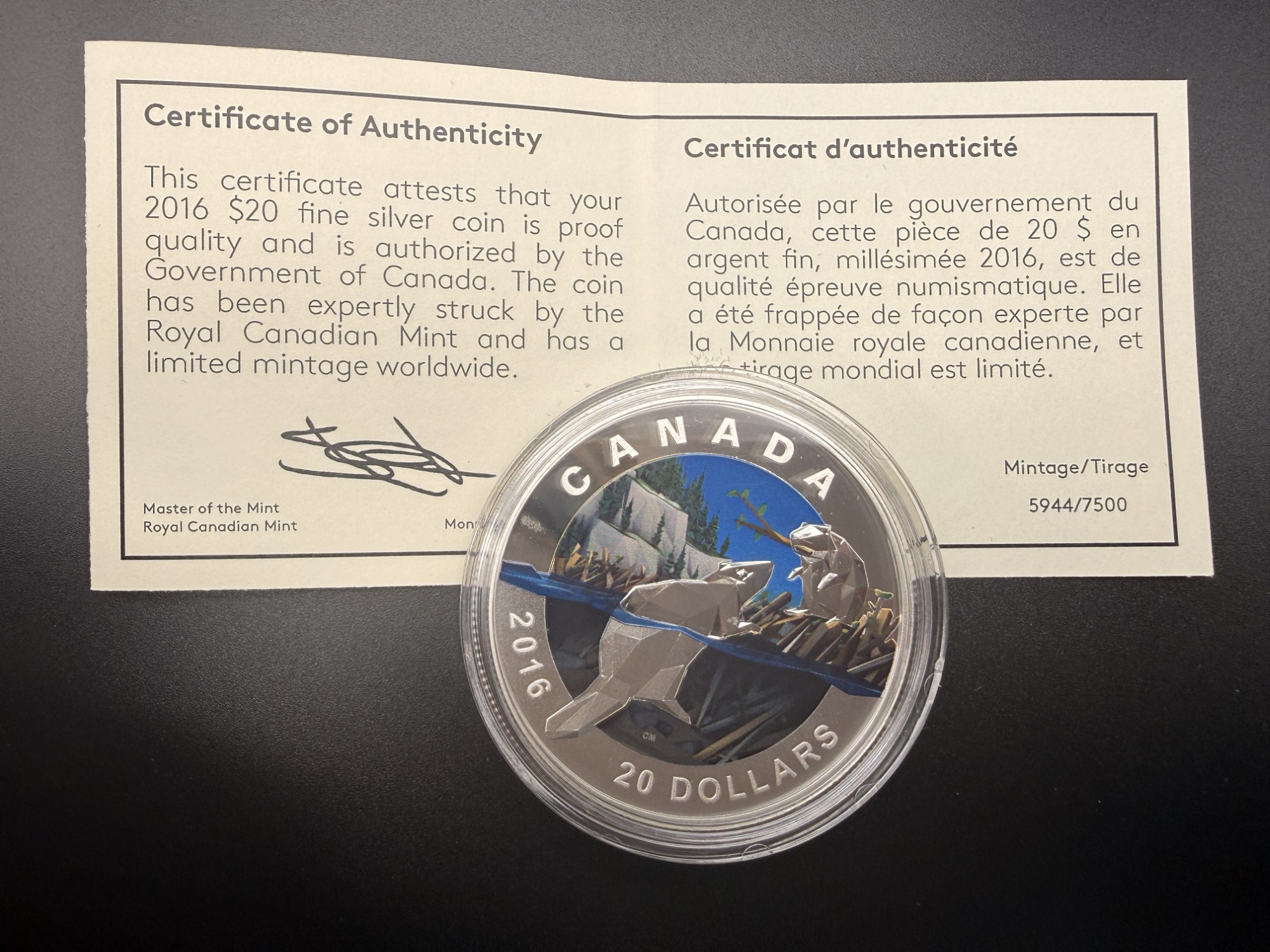 PIÈCE EN ARGENT 2016 – Image 4
