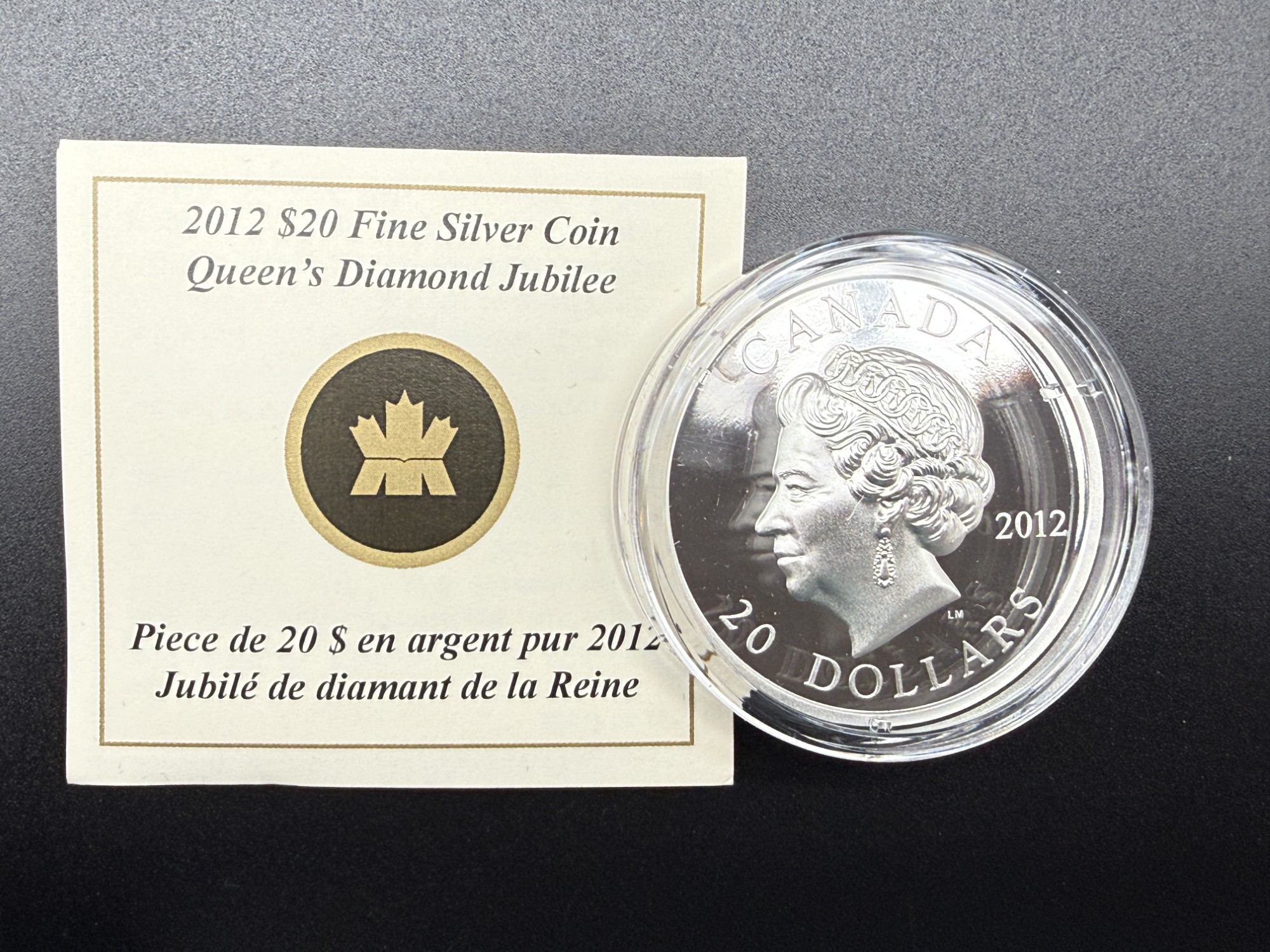 PIÈCE EN ARGENT 2012 – Image 2