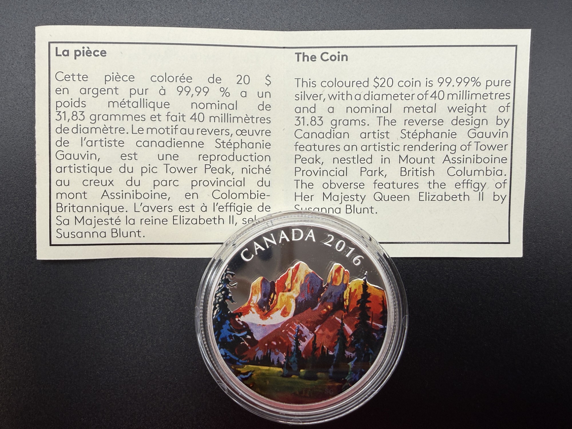 PIÈCE EN ARGENT 2016 – Image 4