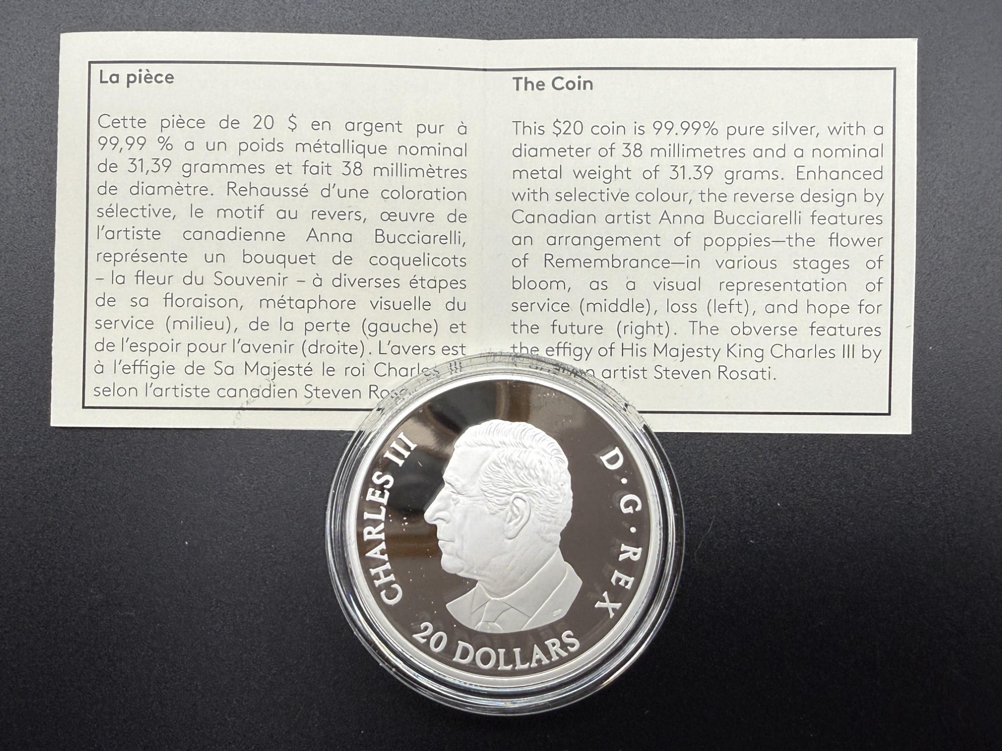 PIÈCE EN ARGENT 2024 – Image 3