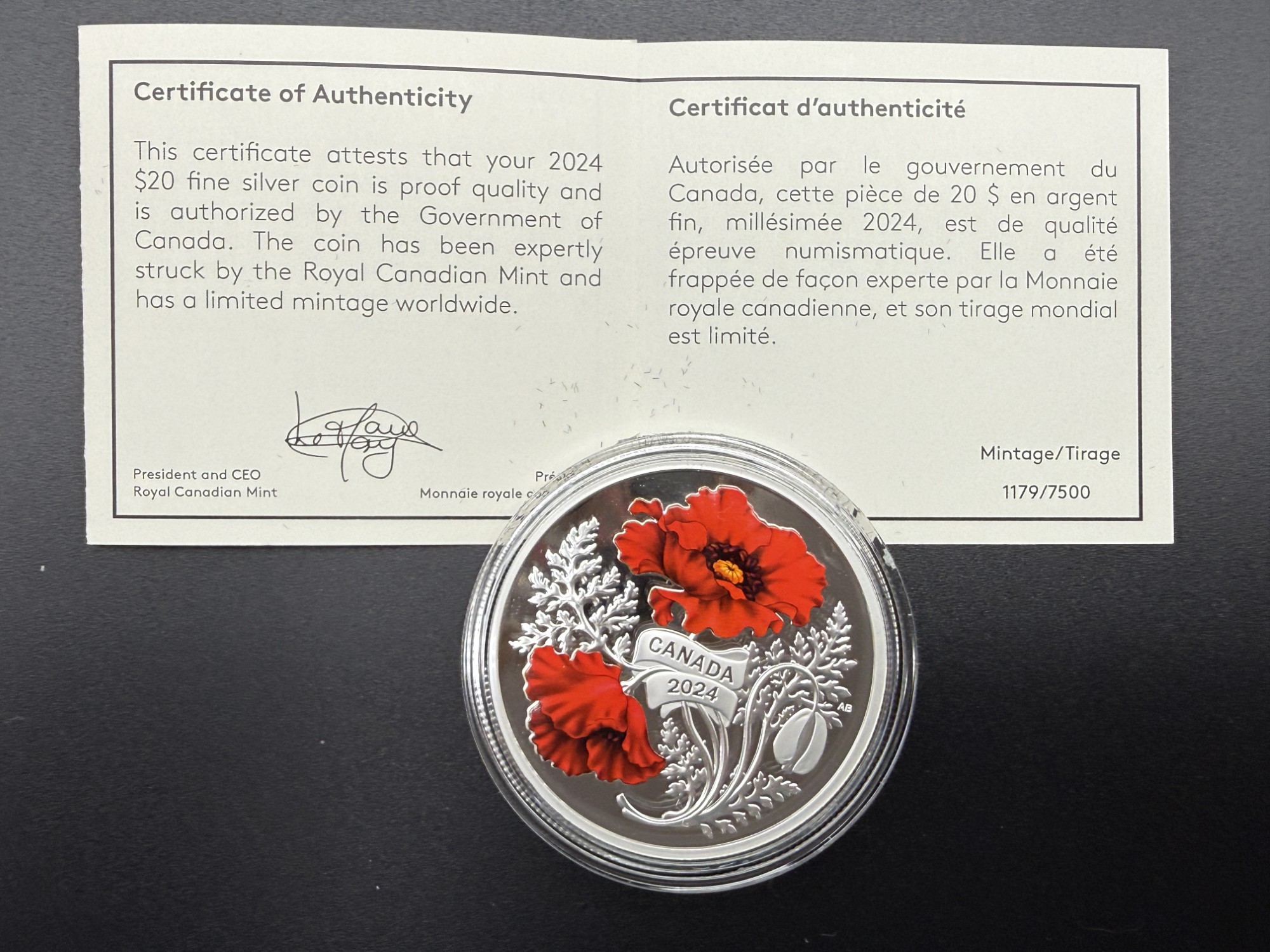 PIÈCE EN ARGENT 2024 – Image 4