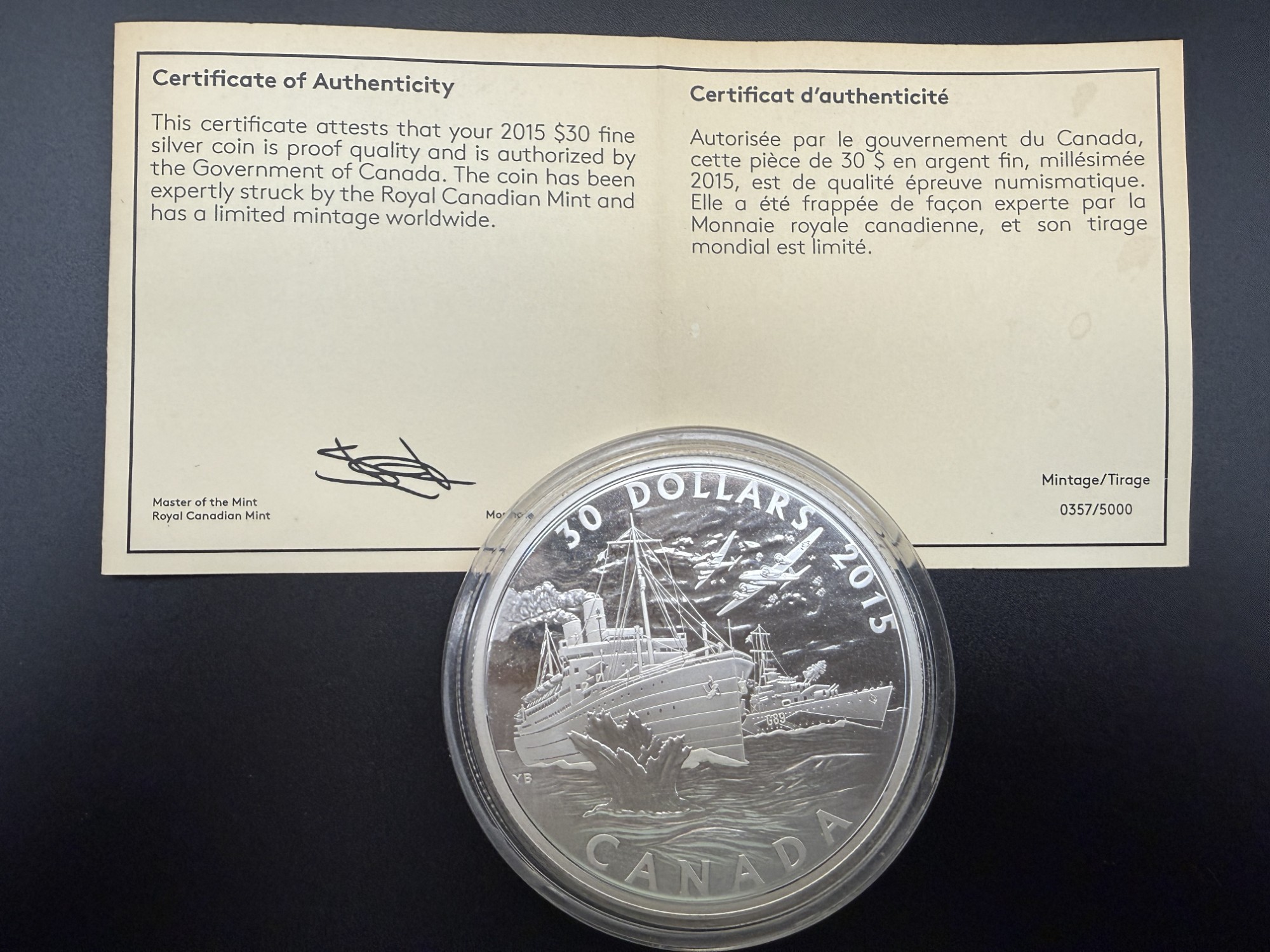 PIÈCE EN ARGENT 2015 – Image 4