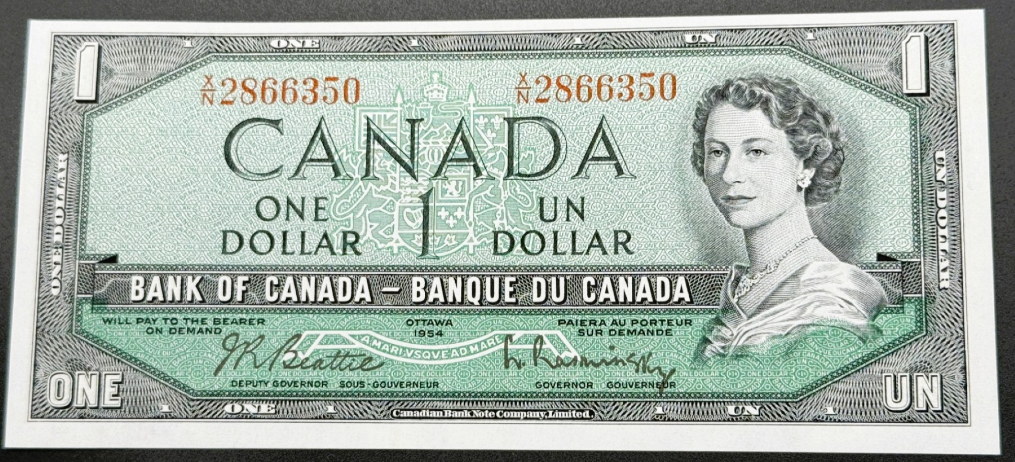 1 DOLLAR 1954