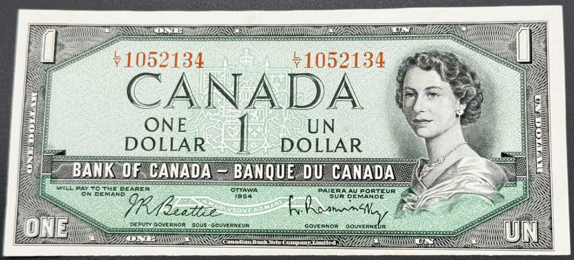 1 DOLLAR 1954