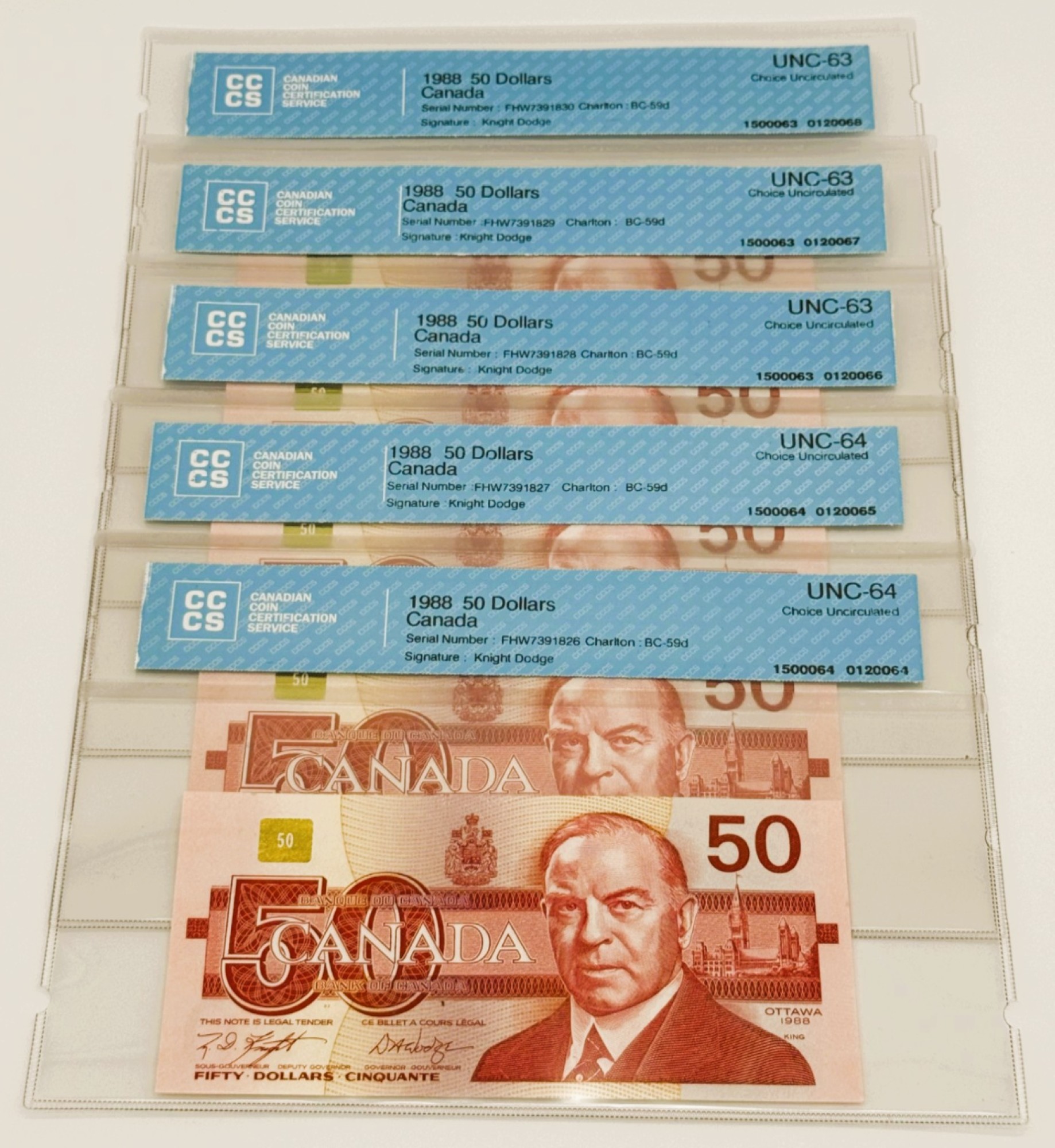 50 DOLLARS 1988