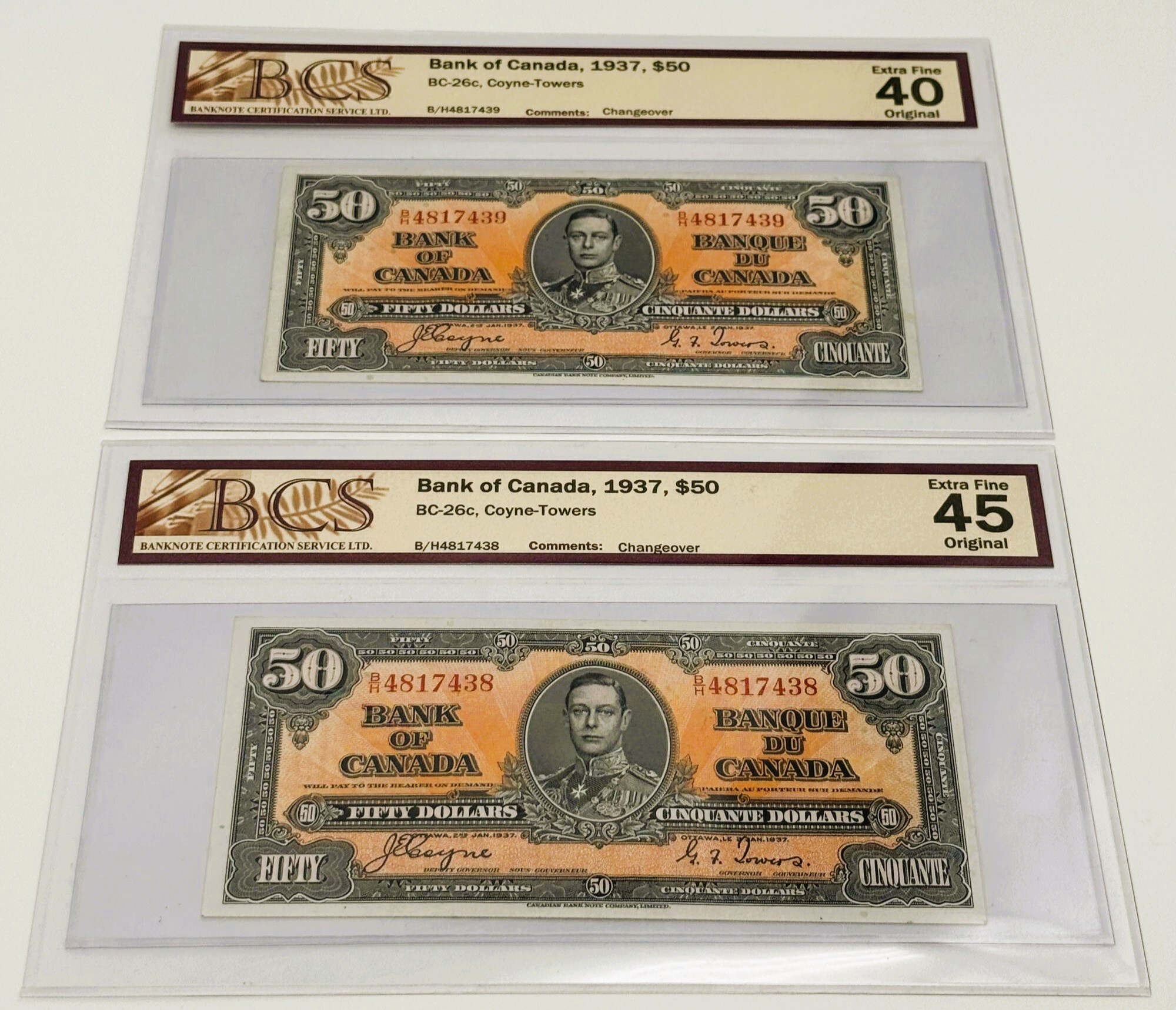50 DOLLARS 1937