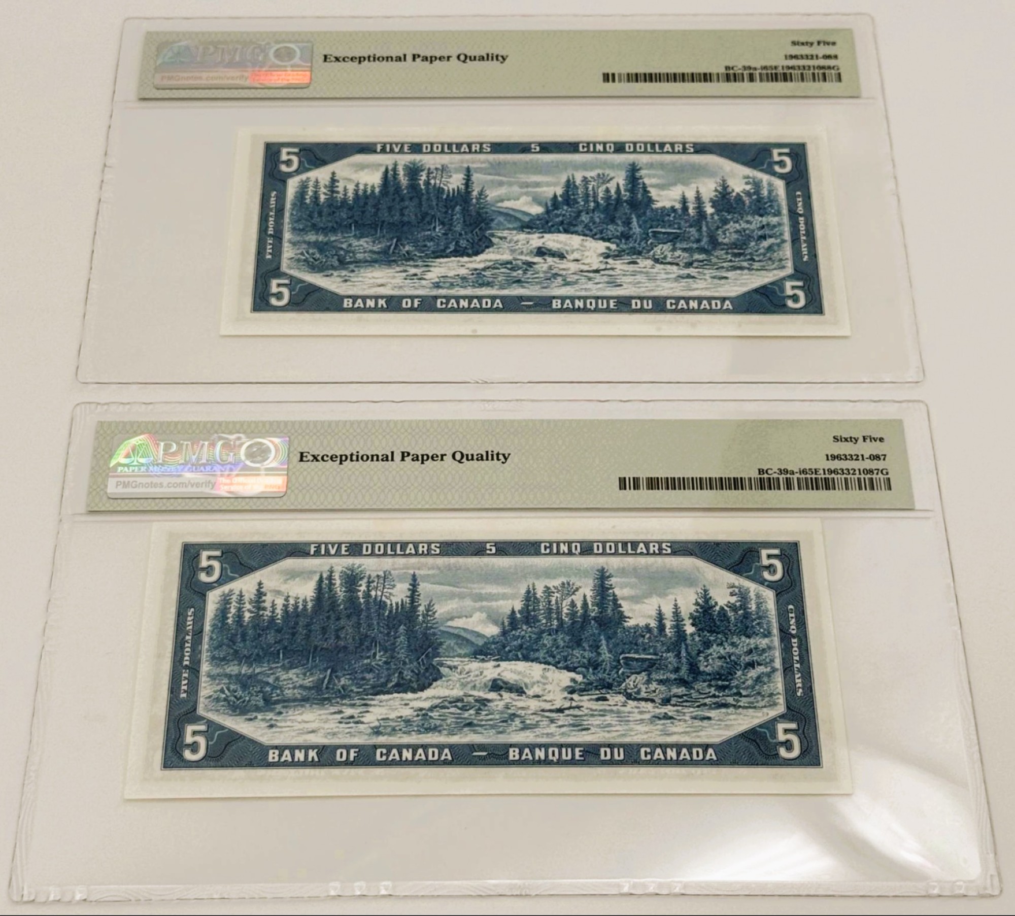 5 DOLLARS 1954 – Image 2