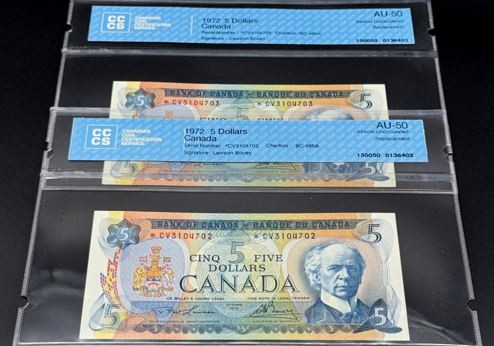 5 DOLLARS 1972