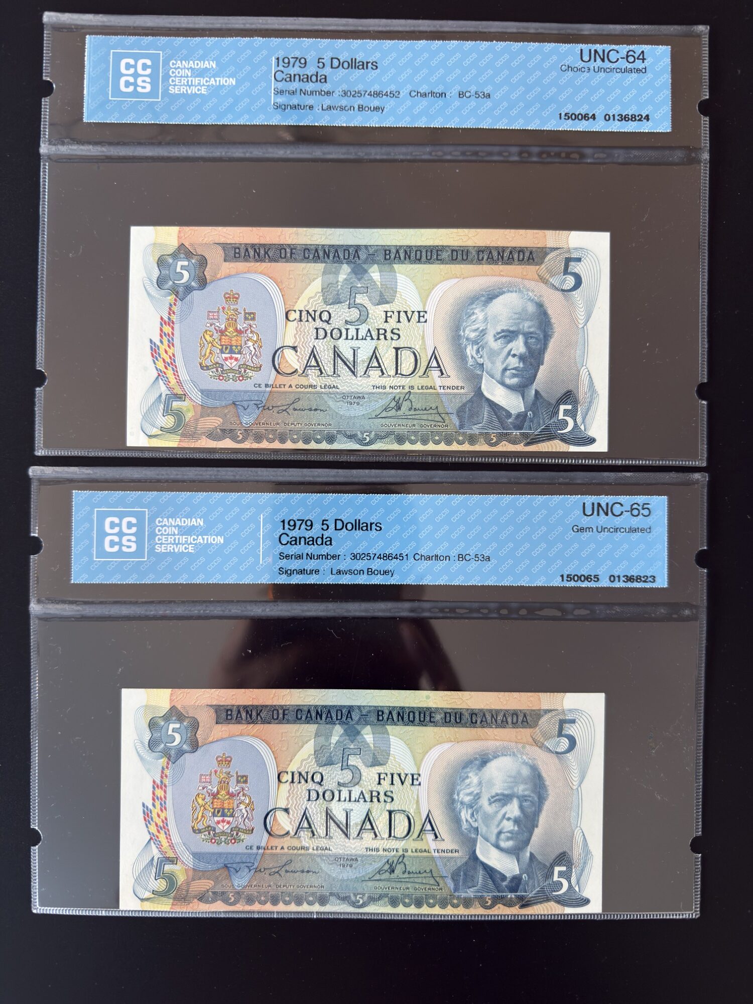 5 DOLLARS 1979 – Image 2