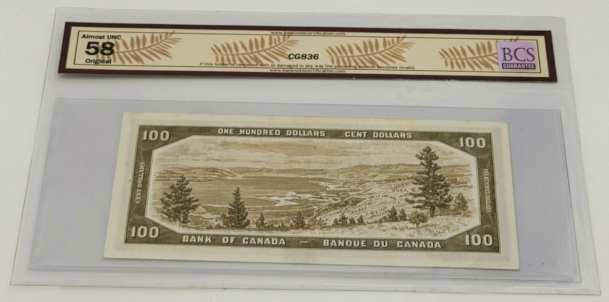 100 DOLLARS 1954 – Image 2