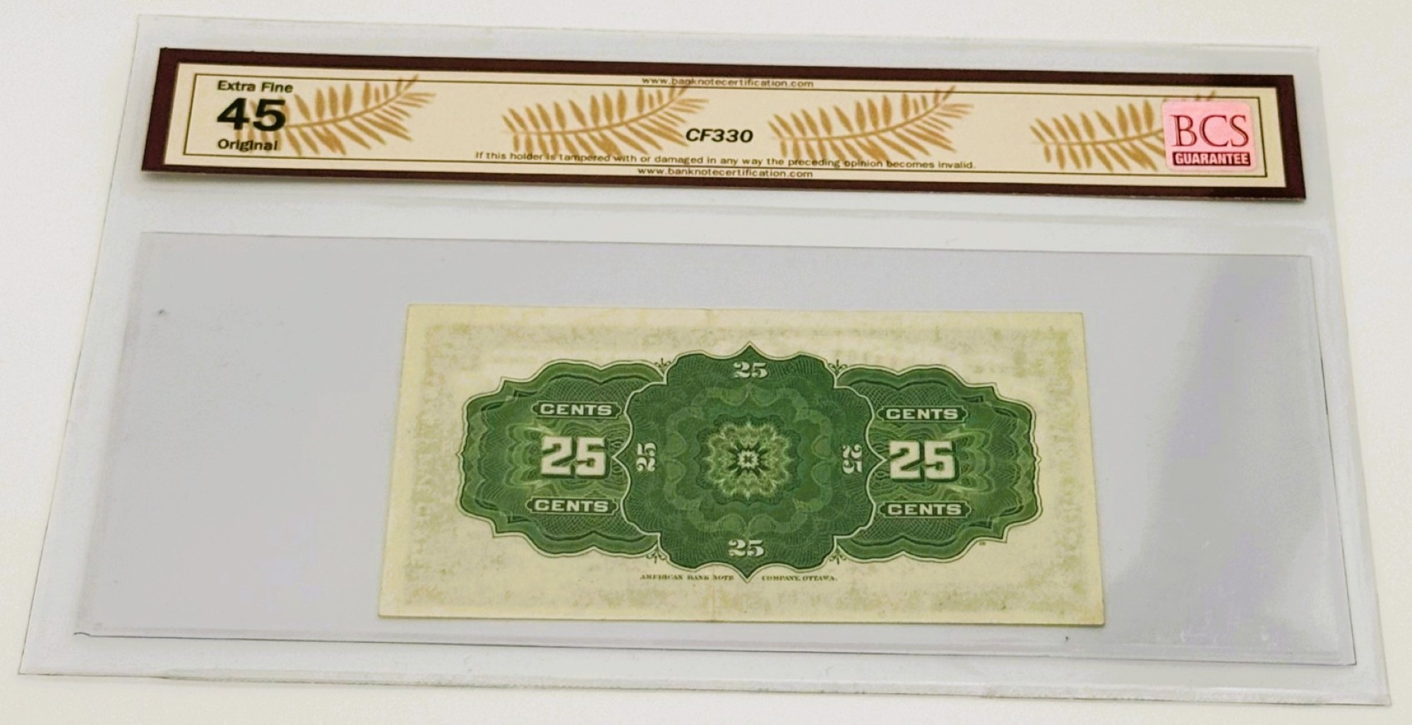25 CENTS 1900 DOMINION – Image 2