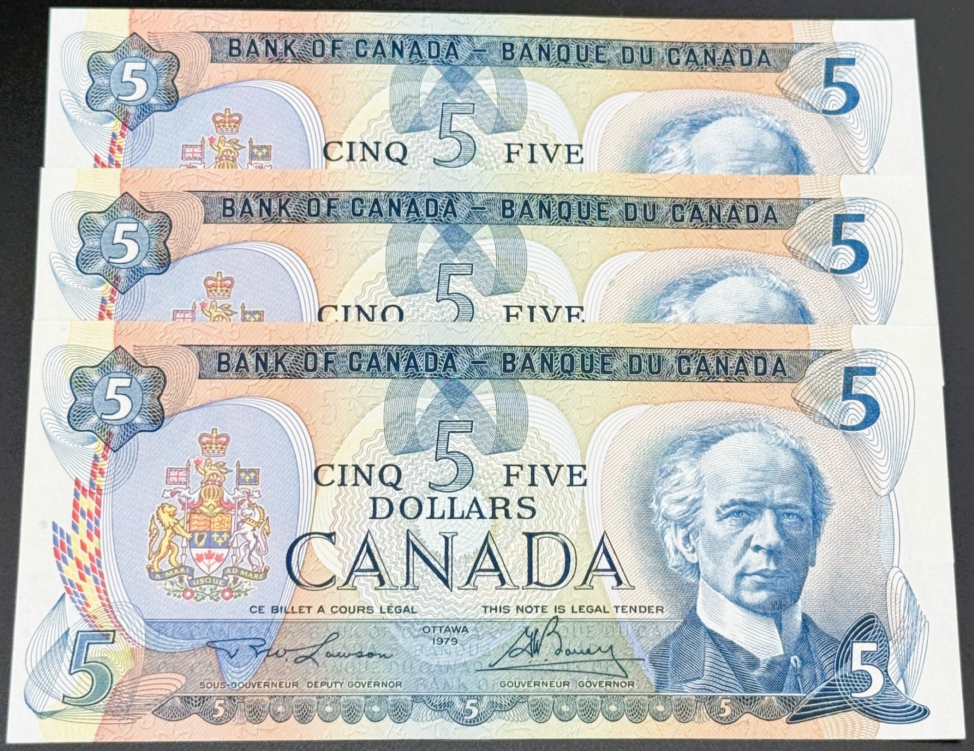 5 DOLLARS 1979