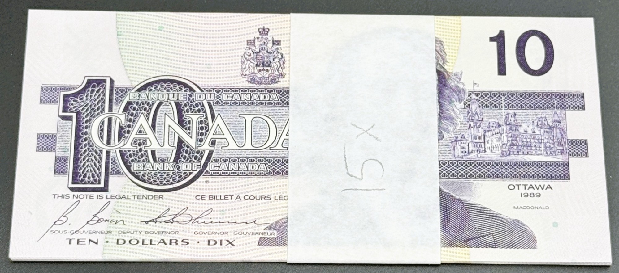 10 DOLLARS 1989 – Image 2