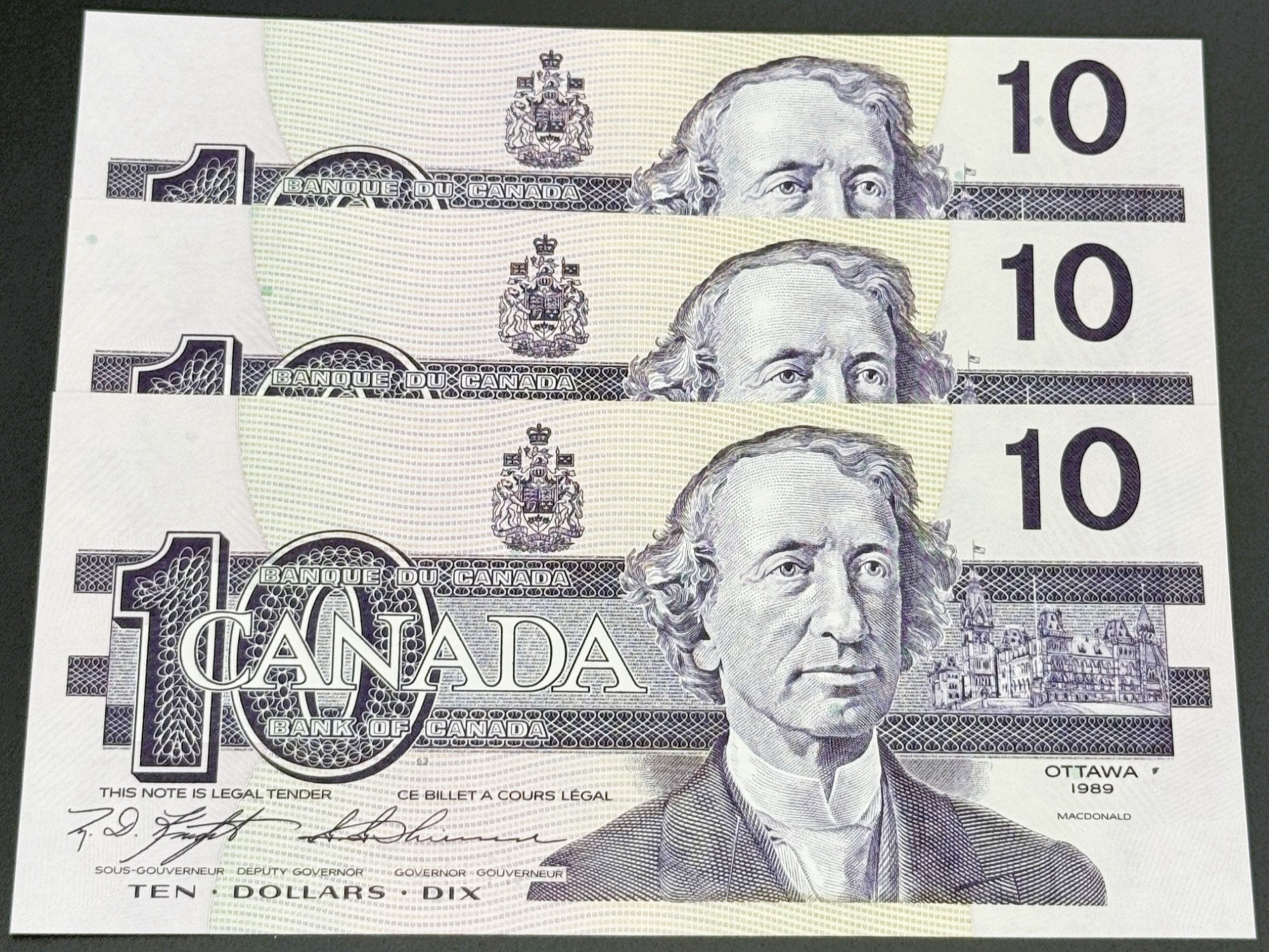 10 DOLLARS 1989 – Image 2