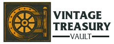 Vintage Treasury Vault Logo